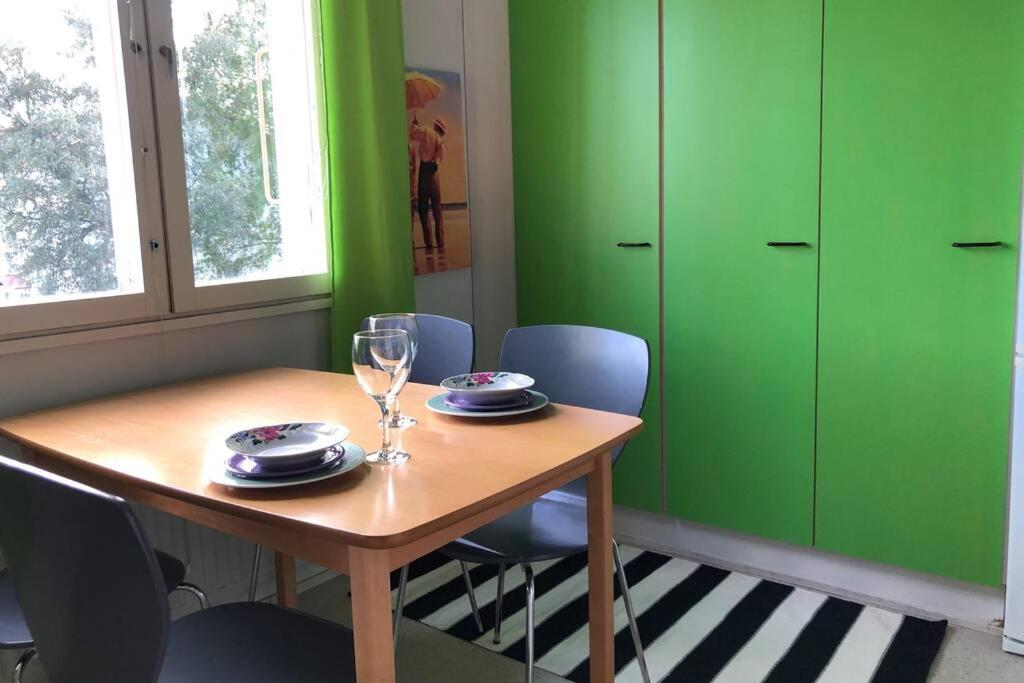 Vaerikaes Puutalokaksio 1-6 Hloelle, Ilm Parkit Daire Oulu Dış mekan fotoğraf