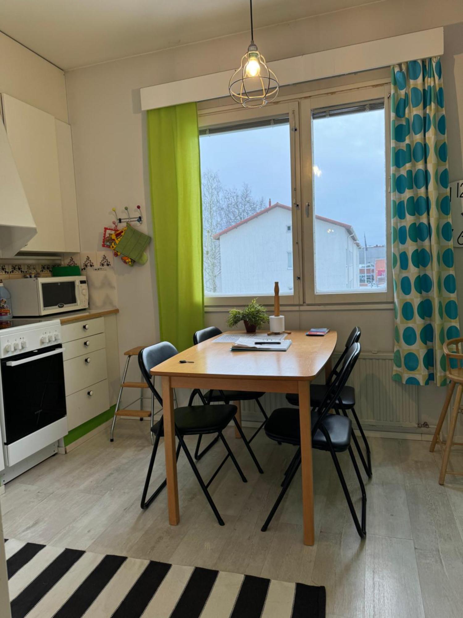 Vaerikaes Puutalokaksio 1-6 Hloelle, Ilm Parkit Daire Oulu Dış mekan fotoğraf